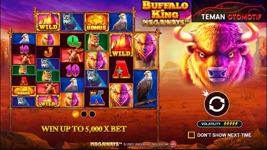 Buffalo King Megaways Freespin Yang Unlimited Pasti Maxwin