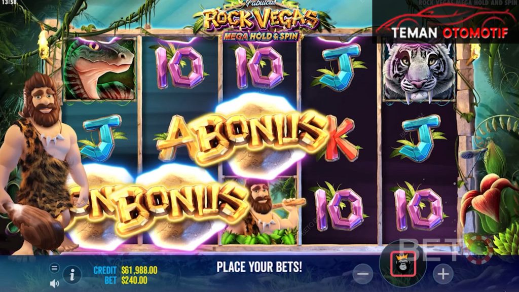 Rock Vegas Slot Bonus Yang Gila dan Perpecahan Gokil