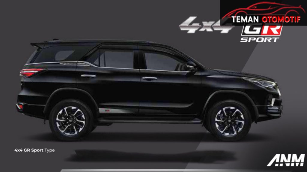 Fortuner 4x4 GR Sport: Kombinasi Kekuatan dan Elegan