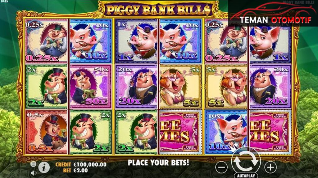 Tips Mendapatkan Jackpot di Permainan Piggy Bank Bills