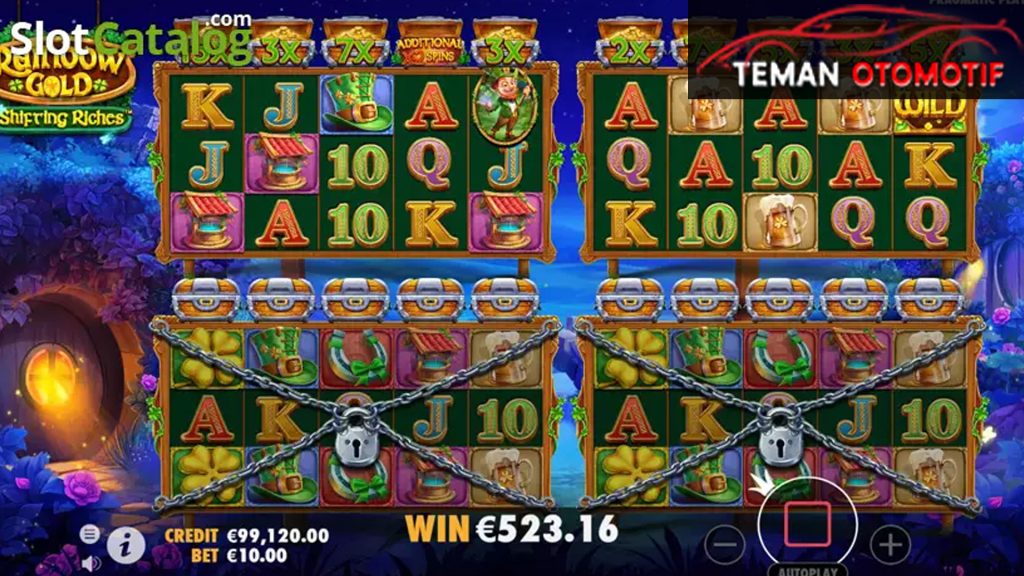 Langkah langkah Jackpot di Permainan Slot Rainbow Gold