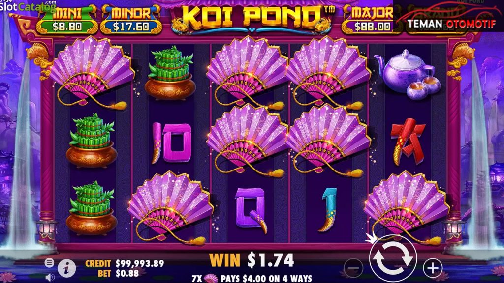 Tips Memilih Slot Gacor Koi Pond untuk Jackpot Maxwin