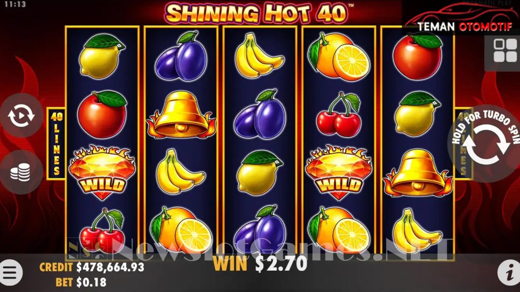 Eksplorasi Shining Hot 40 Game Mudah Jackpot yang Menarik