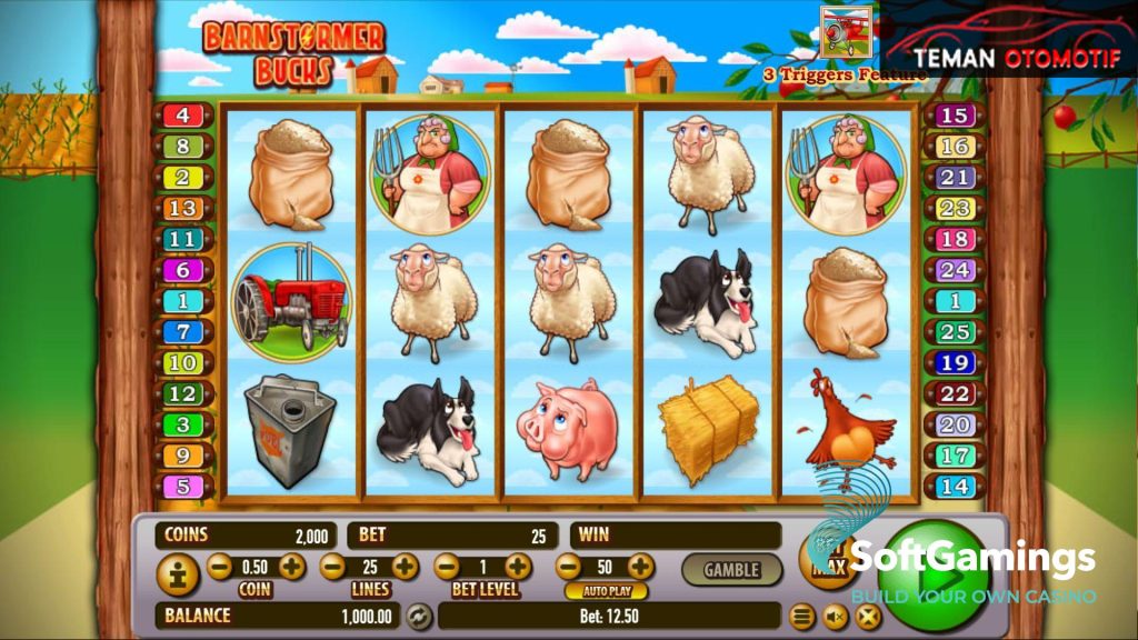 Permainan Slot Gacor Online Barnstormer Bucks RTP 99%