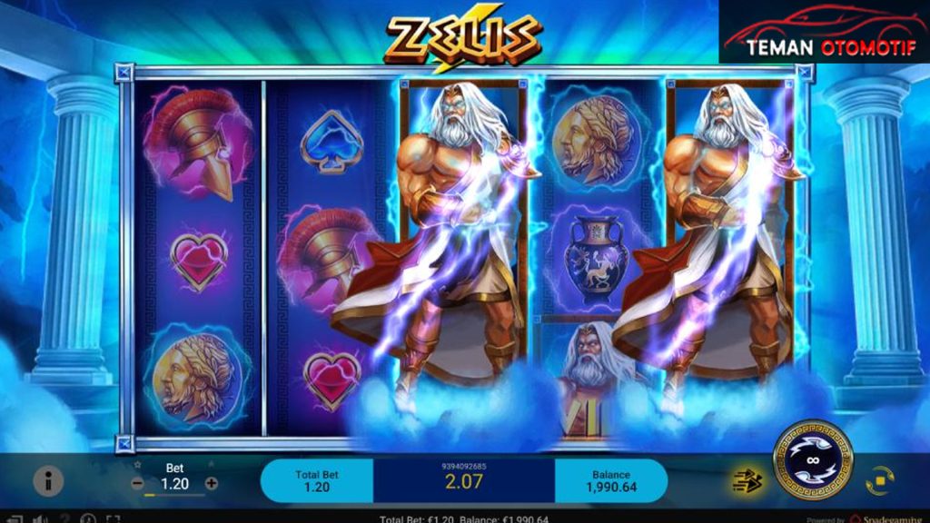 Permainan Slot Gacor Zeus Kasih Petir x5000 Maxwin