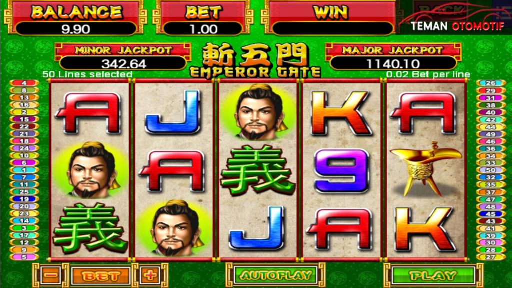 Slot Gacor Kaisar Dinasti Emperor Gate Kemenangan Maxwin