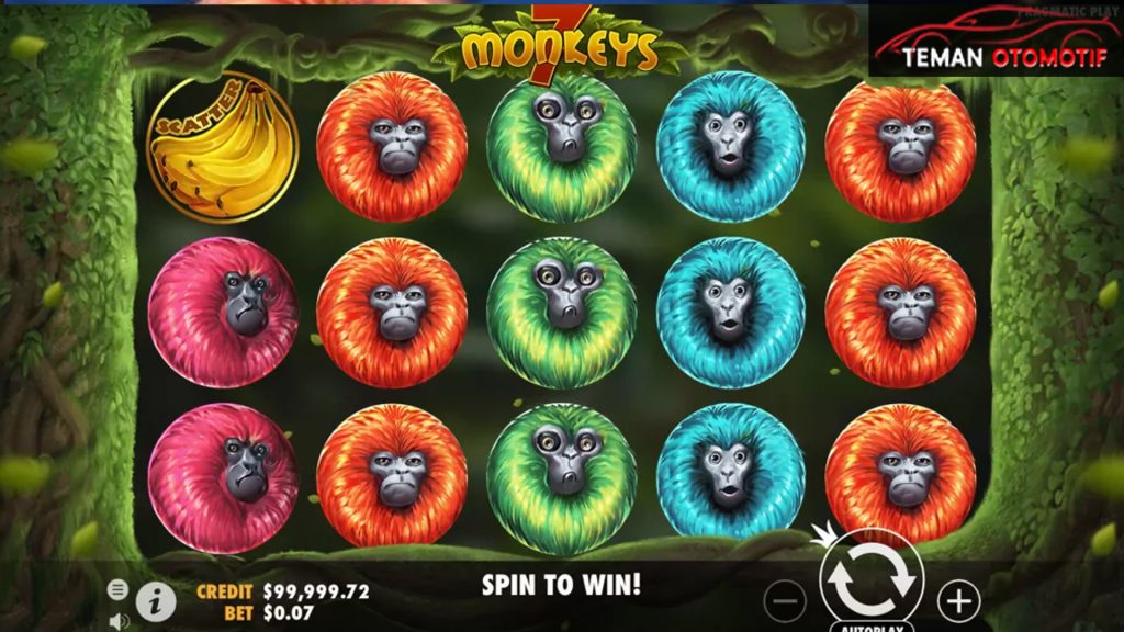 Ikuti Slot 7 Monkeys: Aksi Monyet Gokil Berhadiah Fantastis!