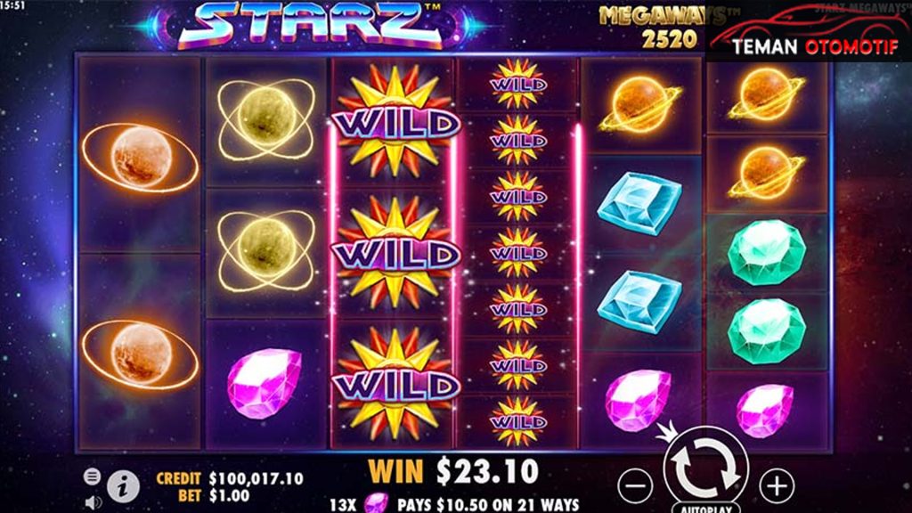 Starz Megaways: Ribuan Cara Menang Menanti di Slot Pragmatic!