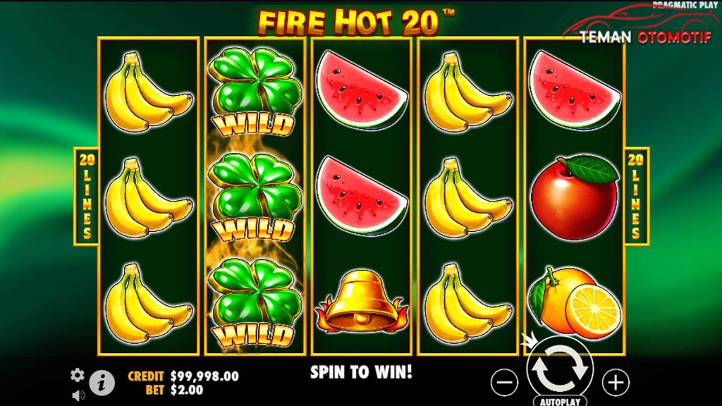 Cuma Modal Sedikit, Untung Ratusan Juta? di Slot Fire Hot 20!