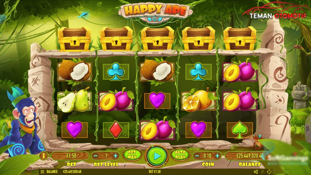 Selamat Datang di Dunia Kera: Slot Happy Ape Menantimu!