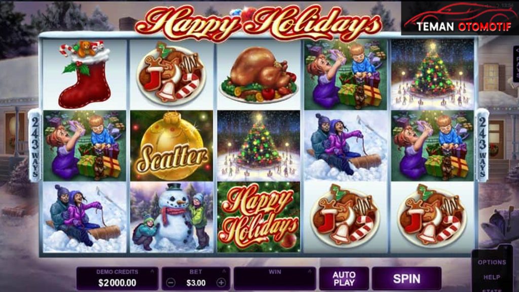 Merayakan Kemenangan di Happy Holidays Slot Gacor Bikin Ceria!