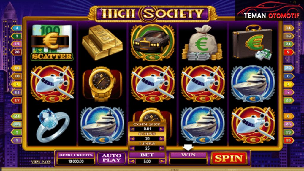 High Society: Slot Gacor dengan Sentuhan Gaya Hidup Mewah!