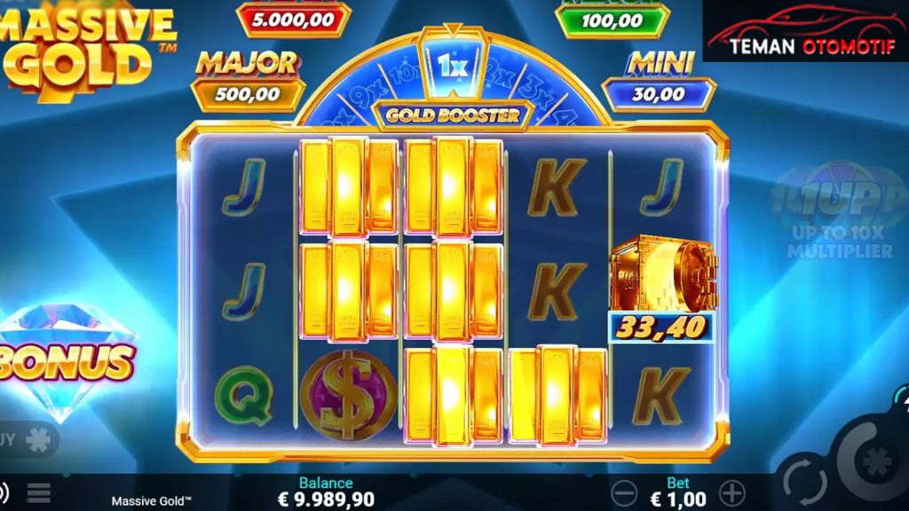 WOW! Fitur Terbaru Massive Gold Bikin Slot Mania Klepek-klepek!